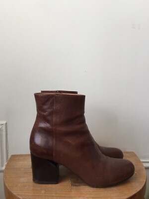 靴 Mansion margiela Maison Margiela Replica Contrast-Trim Leather Low-Top
