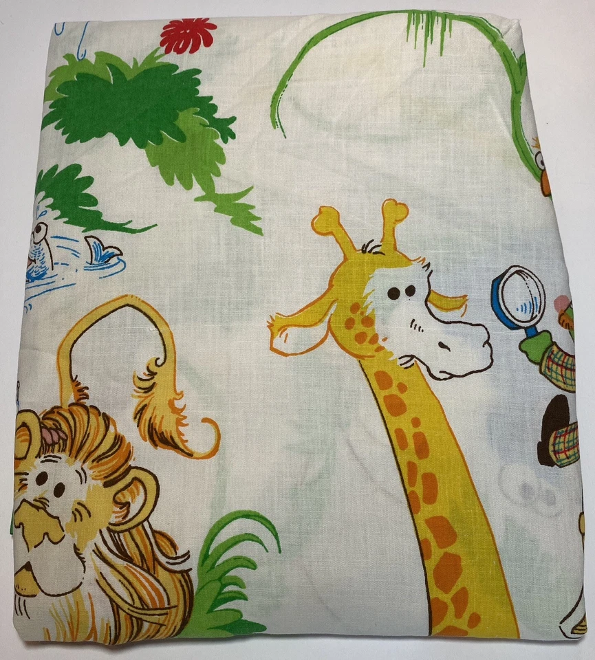 1 hoja plana doble Sesame Street Cookie Monster Ernie Bert Foto 3 de 4