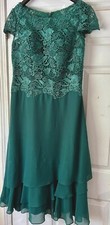 JJ's House Mother Of Bride dresss, new With Tags, Gorgeous Green, Sz 12