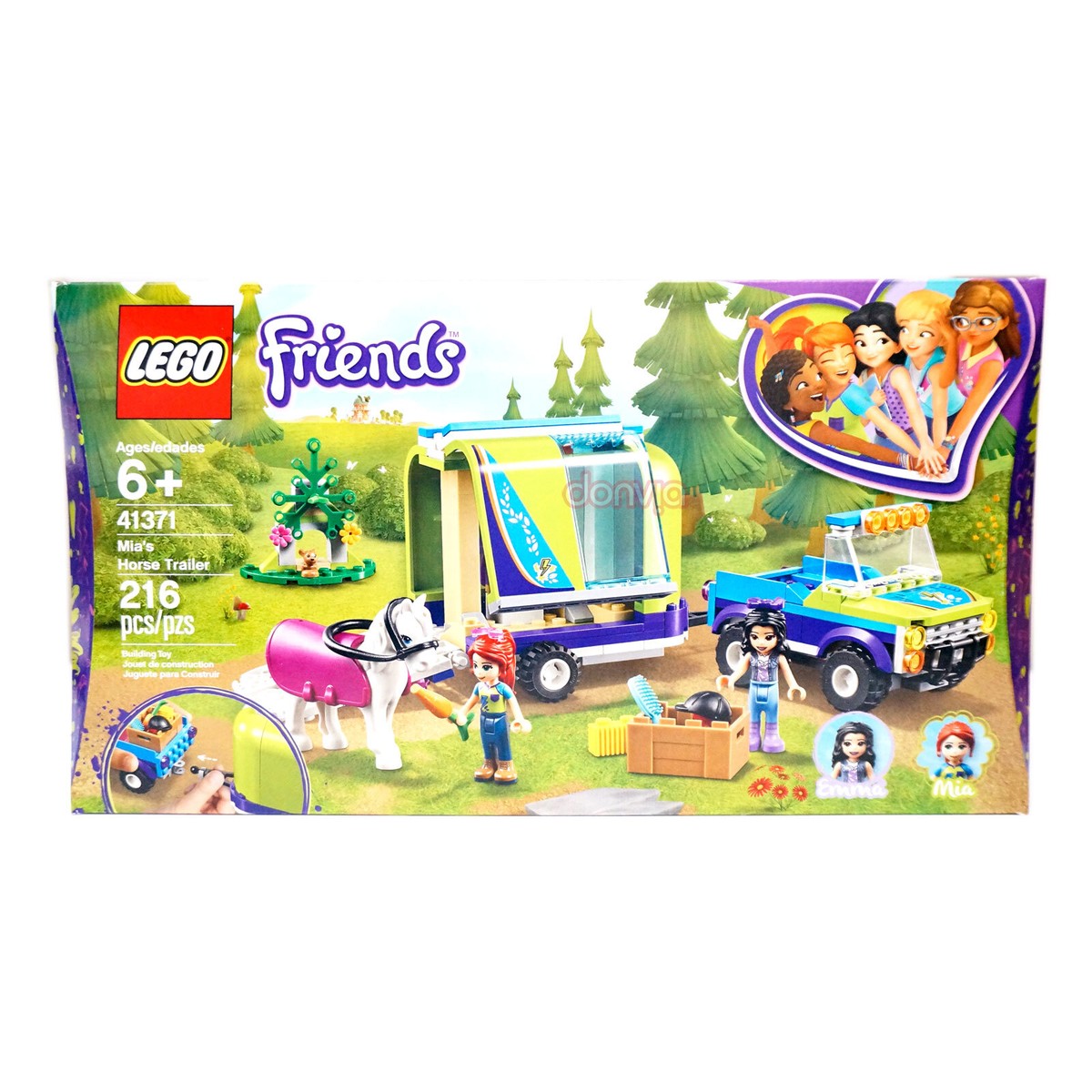Ubuy Mia's Horse Trailer Lego Friends Lego Friends 41371
