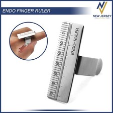 Dental Finger Ruler Endo Gauge Span Measure Scale Ring Endodontic Instrument