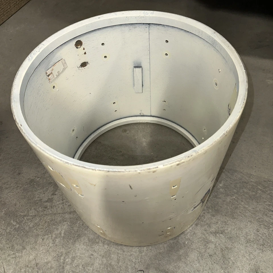 Vintage Premier Cream 60s Wood floor tom Shell Only - Image 3 of 4