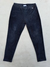 Vintage Burberry Soft Pants Women's 30in Dark Grey EU 48 Made in Spain