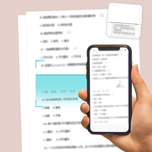 Brand New Mini Pocket Bluetooth Thermal Printer Wireless Photo Inkless Sticker - Picture 7 of 24