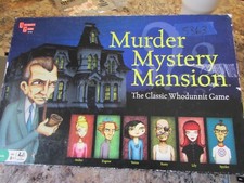 Murder Mystery Mansion board game By University Games