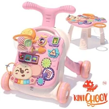 KINICHOOY 3 In 1 Baby Walker And Activity Center For Baby-free shipping