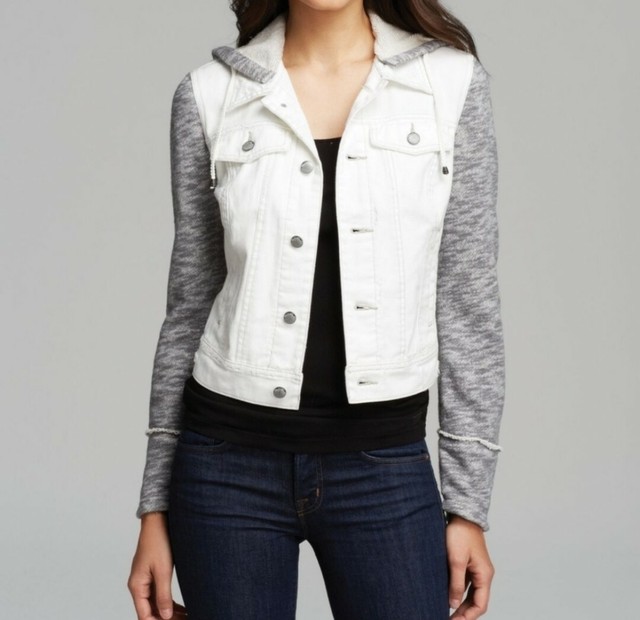 white distressed jacket