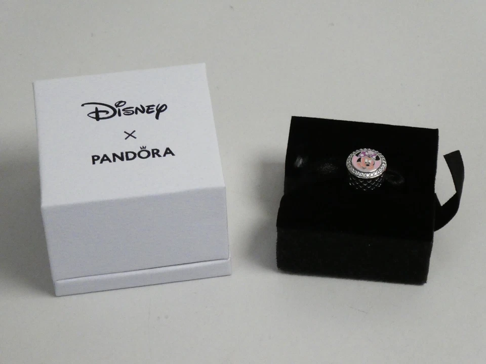 Pandora Disneyland Paris Exclusive Minnie Mouse Celebration Charm Ltd Edition