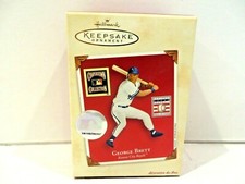 HALLMARK KEEPSAKE ORNAMENTS  GEORGE BRETT  KANSAS CITY ROYALS