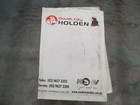 <!--F#f_0-->GENUINE SOUTH CITY HOLDEN OWNERS HANDBOOK MANUAL WALLET ONLY<!--F/-->