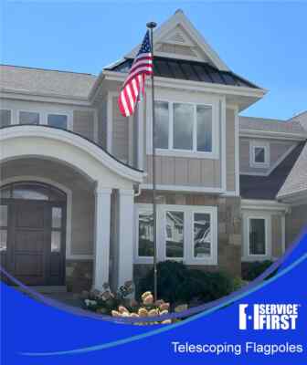 20' OR 25' DELTA TELESCOPING FLAGPOLE ''INDEPENDENCE'' (BRONZE)