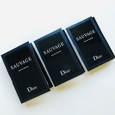 3pc - Dior Sauvage Eau de Parfum EDP Spray Sample 1 ml each