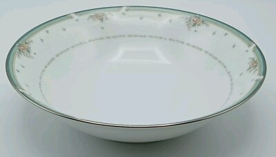 Noritake Greenbrier 4101 Gemüse Servierschale/Schüssel Floral grün 23,75 cm sehr guter Zustand