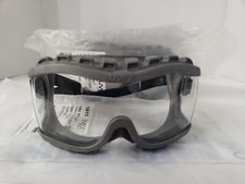 3 Pair Uvex Strategy Goggles S3815 with Clear Anti-Fog Lens and Gray Frame NEW