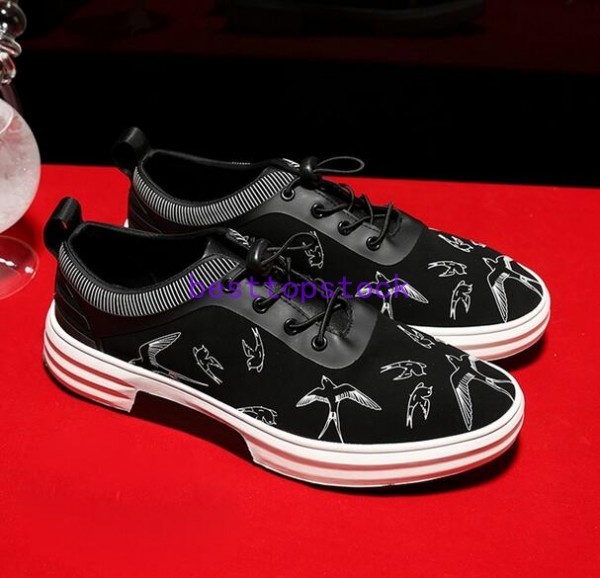 Scarpe casual da uomo 2018 Hot uomo Fashion Lace Up Real Leather Loafers Printed Occident Sports Shoes Scarpe casual da uomo 2018 Hot uomo Fashion Lace Up Real Leather Loafers Printed Occident Sports Shoes