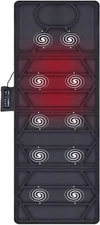 Massage Mat with Heat 10 Motors Vibrating Massage 2 Back Heating Pads Vibrating