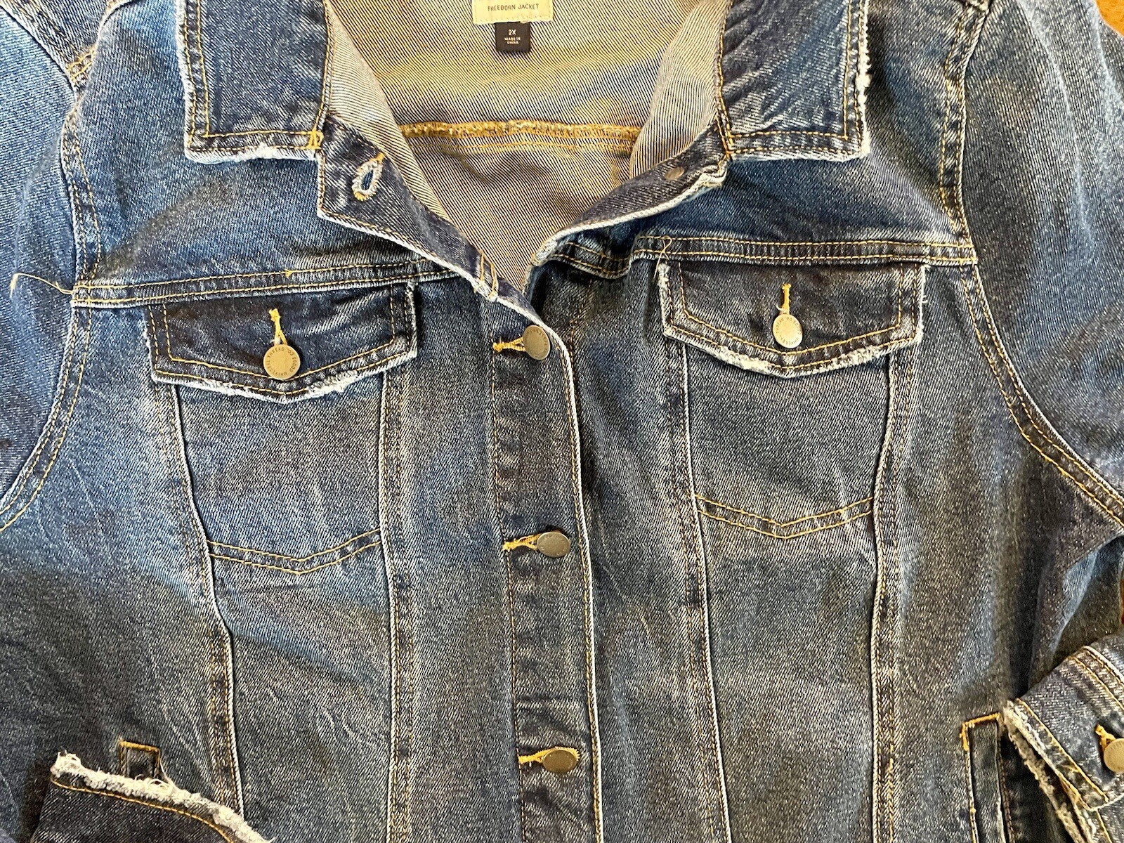 Universal Thread Freeborn Jacket Blue SIZE 2X - image 5