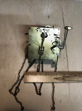 Vintage New England Wall Clock Movement # 586...