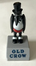 Vtg OLD CROW Kentucky Whiskey  Advertising Figurine 5”