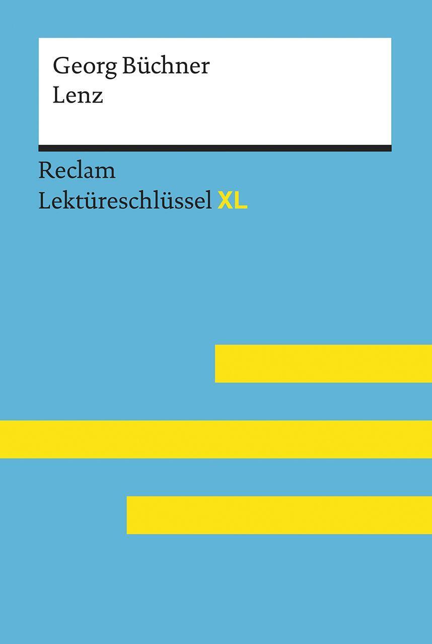 Thumbnail - Lenz Von Georg Büchner: Lektüreschlüssel Mit Inhaltsangabe,