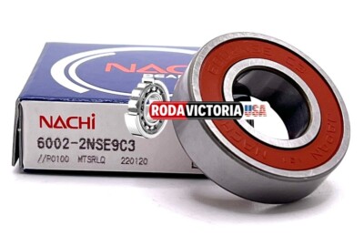 Cuscinetto NACHI 6002-2NSE9 15x32x9 Mm Con Guarnizione Gomma Misure 15x32x9 878578 - Foto 8