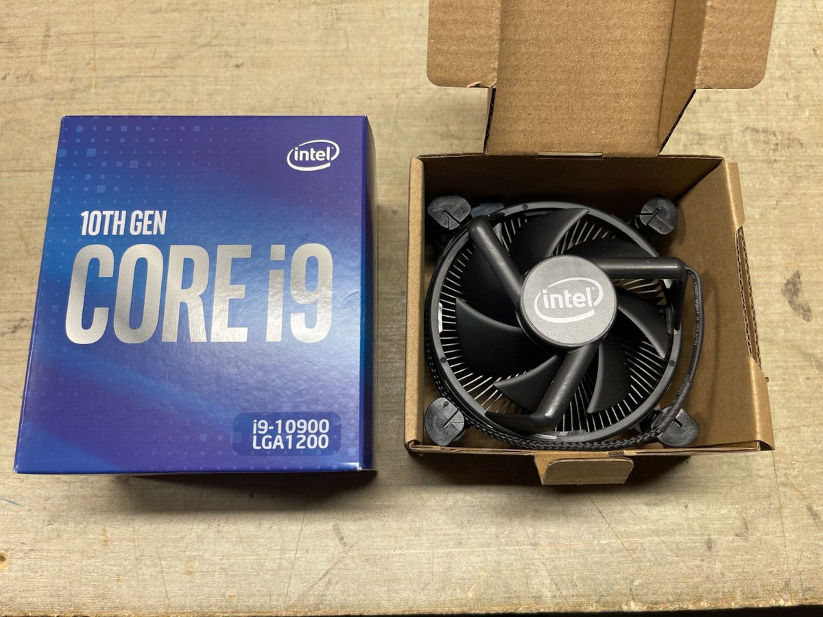 HEAT SINK FAN ONLY - Intel Core i9 10th Gen Processor (i9-10900) ***READ***