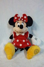 Disney Store 14" Minnie Mouse Plush Soft Toy Stuffed Animal