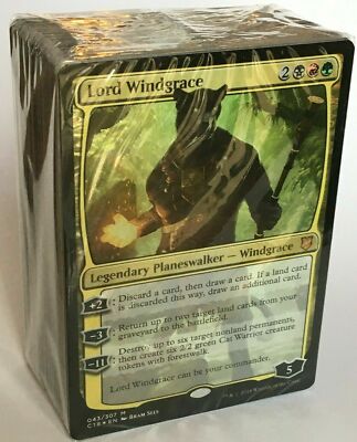 mtg commander 2018 precon Magic: The Gathering and reference card. Nature's Vengeance*** Sealed, Unboxed Commander