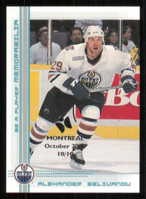 2000-01 BAP Montreal Olympic Stadium Show #310 Alexander Selivanov /10