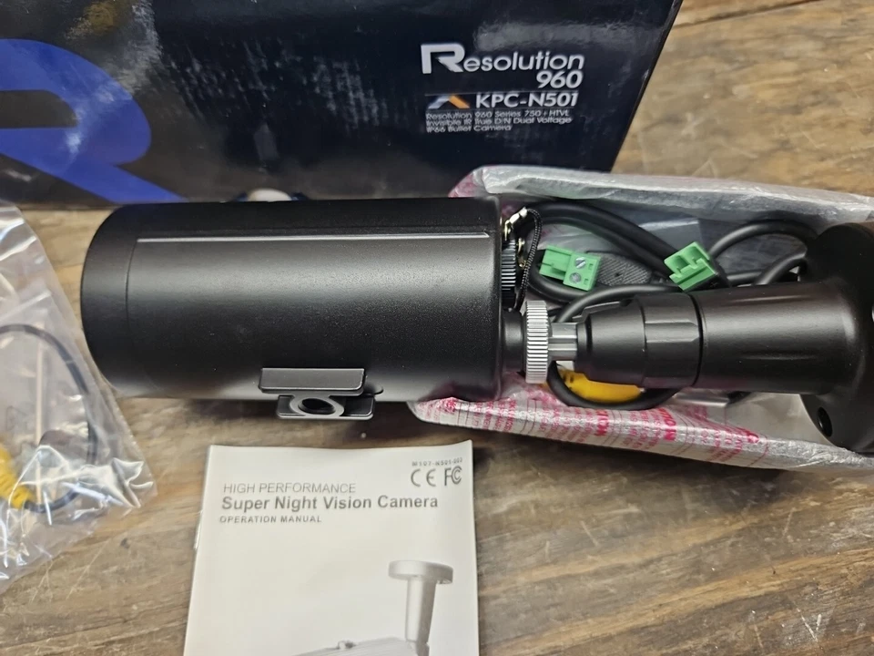 KT&C KPC-N501NUB Invisible IR True D/N Dual Voltage IP66 Bullet Camera - Image 3 of 4