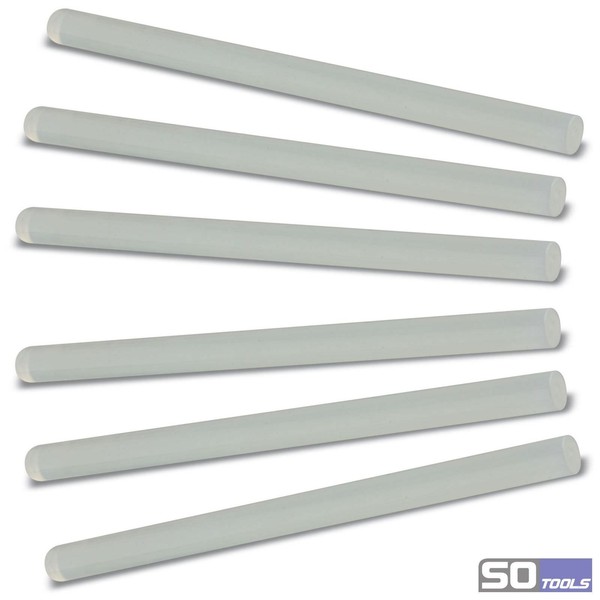 6X HöGert HeißKlebesticks Ø 11,2 Mm / LäNge 100 Mm HeißKlebepatronen Klebesticks-image