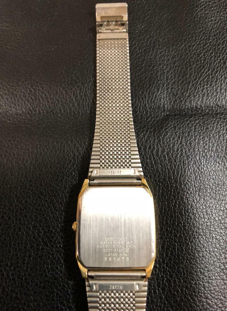 セイコー SEIKO Chronos 9021-5130 クォーツ腕時計 Vintage Seiko Chronos 9021-5130 1985 SGP Quartz Watch – WatchEra