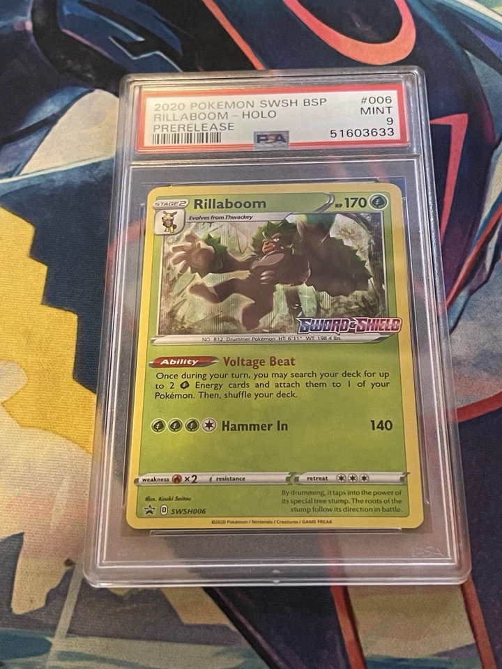 Rillaboom - (Prerelease) SWSH006 SWSH: Sword & Shield Promo Cards Holo - Image 2 of 2