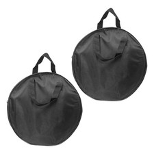 2Pcs Dumb Drum Bag Oxford Cloth Dumb Drum Practice Pad Bag 12 Inch Percussion