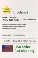 BIODANCE Bio-Collagen Real Deep Mask Hydrating  1.19 oz x 8 ea (8 Masks)