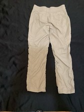 The North Face Women's Beige Hiking Pants Size M Nylon/Elastane/Poly Blend