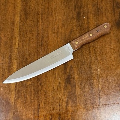 Tramontina Inox Stainless Brasil Chef Knife Wood Handle Kitchen Knife