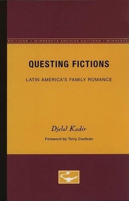 Djelal Kadir Questing Fictions (Paperback) (UK IMPORT)