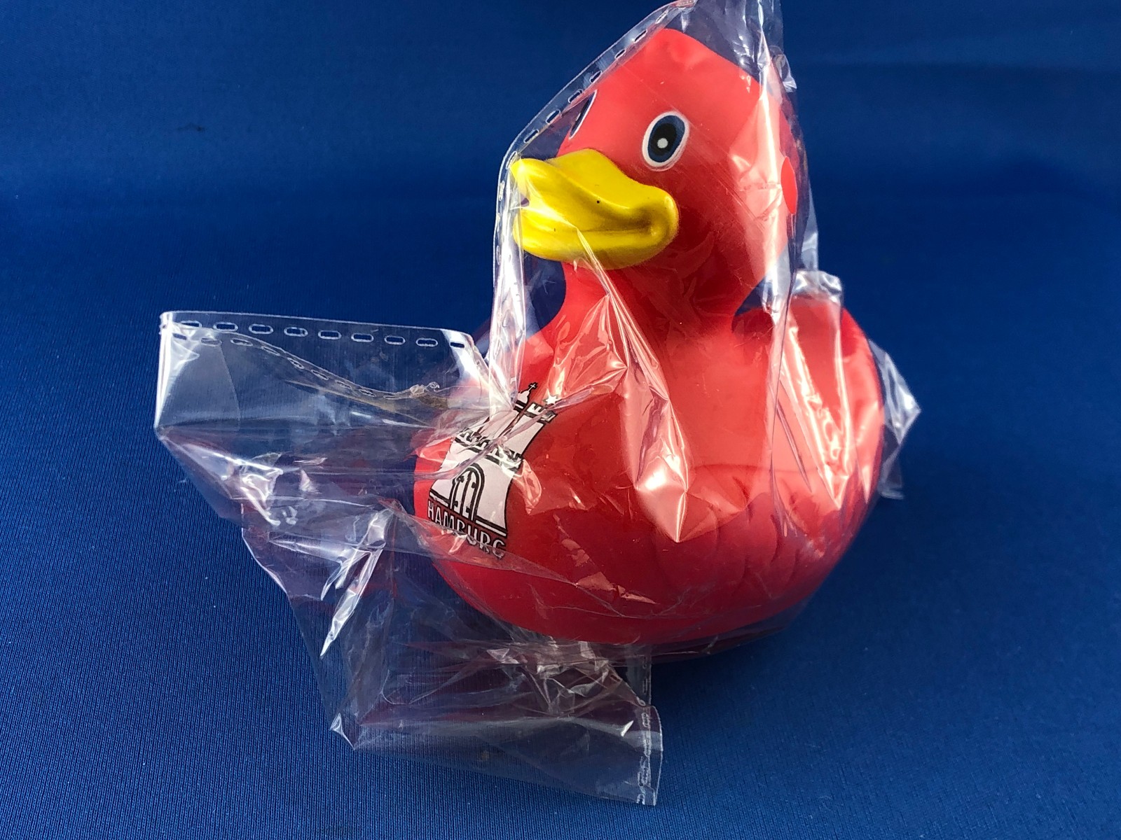 Red Hamburg City Rubber Duck Germany Souvenir