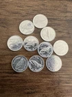 10- 1g Silver Rounds .999