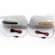 0708091011 2014 Mitsubishi Lancer Smoke Led Signal Mirror Cover Evo Raliiar