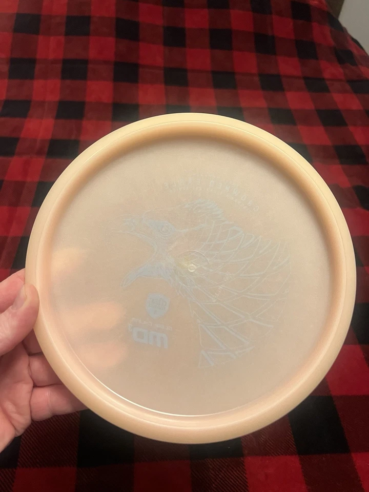 Discmania Glow C-Line MD3 Crowned Eagle McMahon Signature Series Light Pink 177g - Image 3 of 3