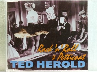 Ted Herold -Rock 'n' Roll & Petticoat (Maxi-Single CD)  D-2004 Bear Family 16734