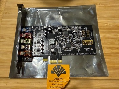 Creative Sound Blaster Audigy FX SB1570 PCIe 5.1 Sound Card - Tested Working