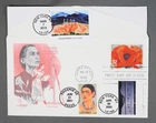 MayfairStamps US FDC 1996 New Mexico Nakano Perfin Georgia O'Keefe Painting Artm