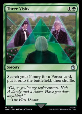 Three Visits 235 NM Doctor Who MTG B