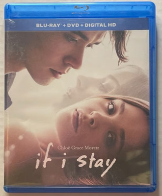 If I Stay Blu-ray DVD 2-Disc Set Movie Chloe Grace Moretz F1484