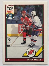 1991-92 O-Pee-Chee #163 Jason Miller New Jersey Devils
