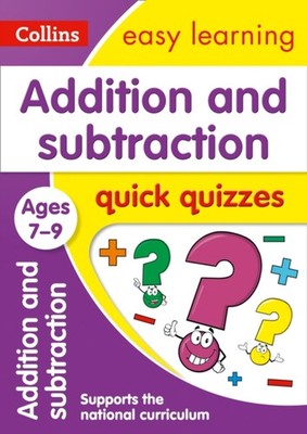Addition Und Subtraktion Quick Quiz Alter 7-9: Ideal für Heim