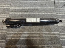 Hydraulic Long Ram Jack 8 Ton Single Pump Clevis Base Engine Hoist, Black